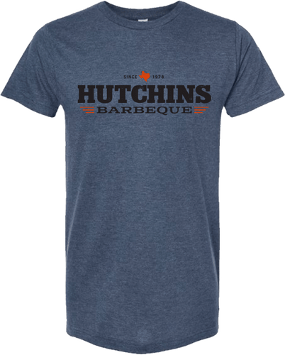 Hutchins 2024 New logo- Denim Blue - Hutchins BBQ
