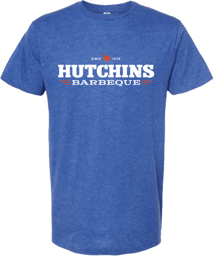 Hutchins 2024 New logo- Royal Blue - Hutchins BBQ