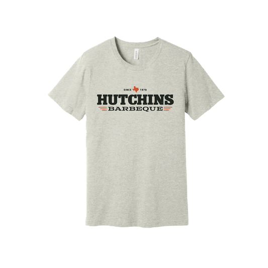 Hutchins Barbeque Logo Tee – Natural