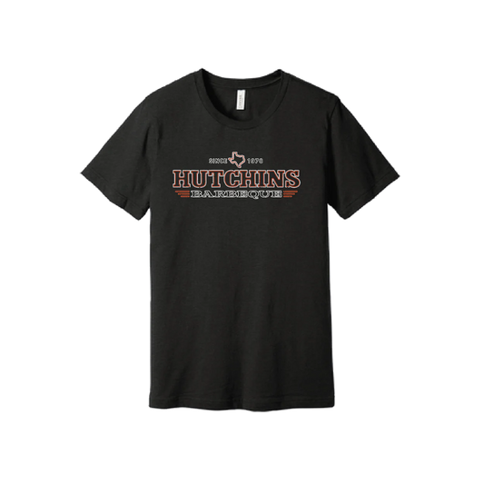 Hutchins Barbeque Neon Logo Tee – Black