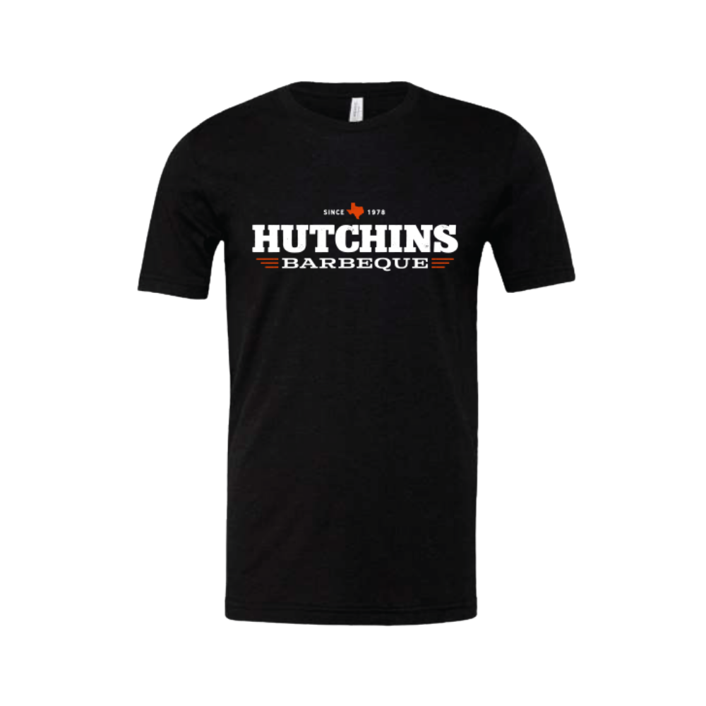 Hutchins Barbeque 2024 Logo Tee – Black