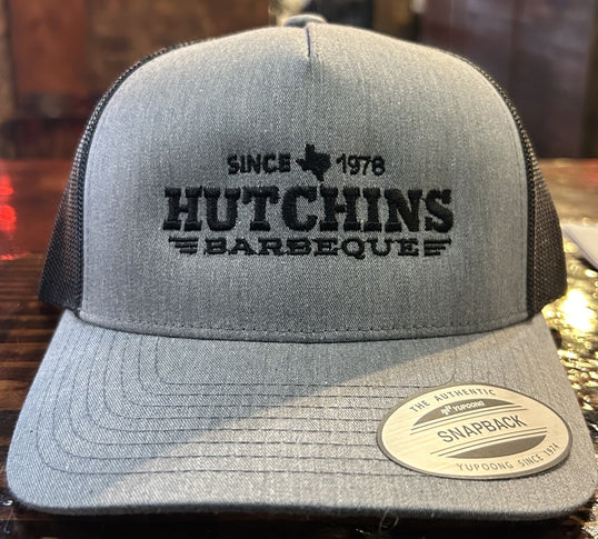 New 2024 Logo stitch denim - Hutchins BBQ