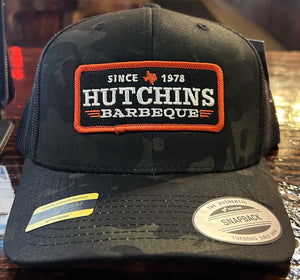 New 2024 Logo Patch - Multicamo - Hutchins BBQ