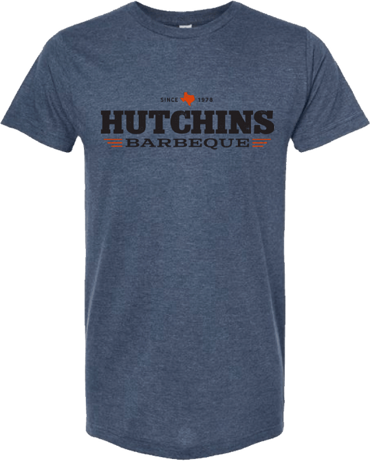 Hutchins 2024 New logo- Denim Blue - Hutchins BBQ