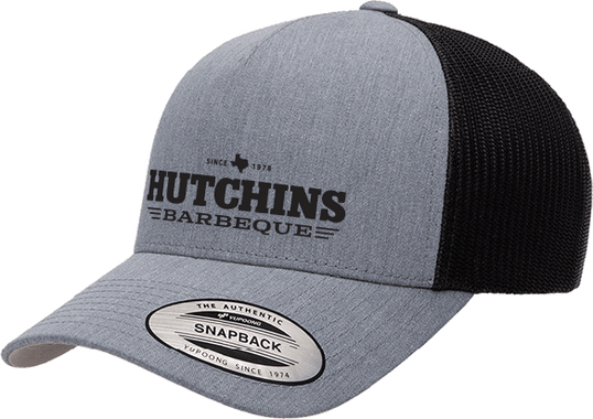 New 2024 Logo stitch denim - Hutchins BBQ