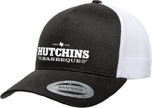 Load image into Gallery viewer, New 2024 Logo Stitching Black &amp; White - Hutchins BBQ