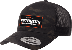New 2024 Logo Patch - Multicamo - Hutchins BBQ