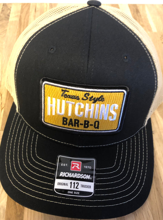 Yellow Patch Hat - Hutchins BBQ