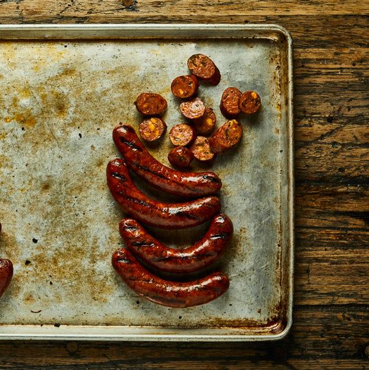 Jalapeno Cheddar Sausage - Hutchins BBQ